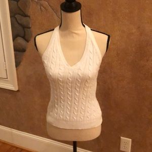 Michael Kors White Halter Top